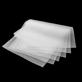Bloss 6 PCS Shelf Mats Refrigerator Liners, Refrigerator Pads Can Be Cut Fridge Mats Drawer Table Placemats for - Image 1