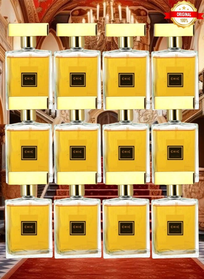 FANCY COLLECTION 12 Pieces Chic Perfume For Women 100ml EDT - Image 1