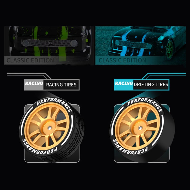Remote Control Drift Car Remote Control Spray Car 1/16 Remote Control Car 2.4GHz Remote Control Race Car Short Truck Kids Gift for Children Boys Girls - Image 5