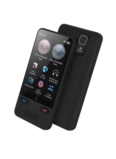 Portable Language Translator Device S85, with 138 Languages Voice Translating Offline Translation Support Voice Video Recording