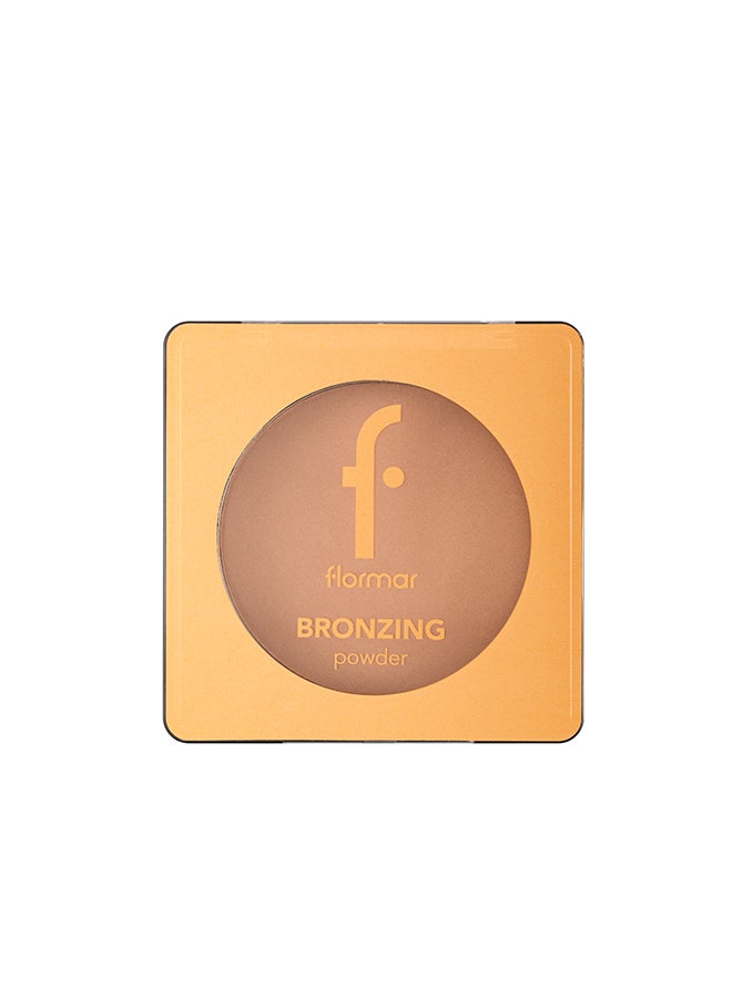 flormar Bronzing Powder – 009 Sun Goddess – Radiant Bronzer Powder, Buildable Warm Glow, Smooth Texture - Image 2