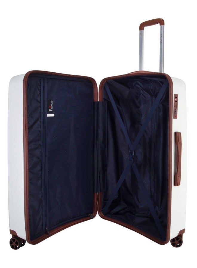 Prince Luggage Set of 3 Unbreakable Luggage with 4 Spinner Wheels, Luggage for Travel Light Weight Anti-Theft Lock ,Size 20 24 28 Inch - Image 5
