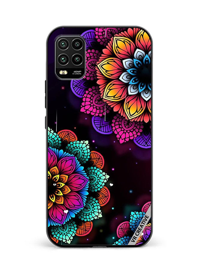 VR CREATIVE Protective Case Cover For Xiaomi Mi 10 Lite 5G Flowers Design Multicolour  - Image 1