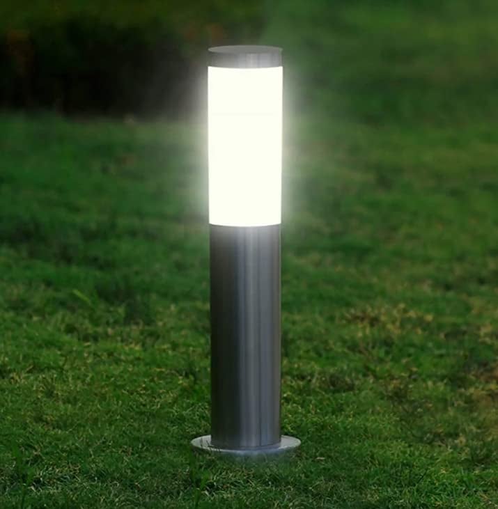 LEGEEN Metal Light Waterproof Garden Light Pole Light Gate Light Bollard Light Entryway Pathway Area Light 18 Watt Pack Of1 With Bulb - Image 1