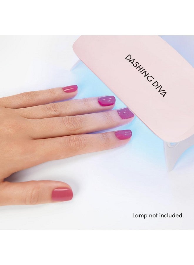 DASHING DIVA Glaze Nail Strips - Stone Cold | Works With Any Led Nail Lamp | Long Lasting, Chip Resistant, Semicured Gel Nail Strips | Contains 34 Salon Quality Nail Wraps, 2 Prep Pad, 1 Nail File - Image 5