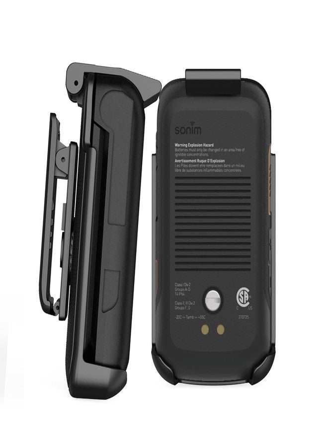 جراب BELTRON لهاتف Sonim XP3 Plus XP3900 2021 القابل للطي، جراب حامل بمشبك حزام دوار شديد التحمل لإصدار XP3900 2021 - T-Mobile/Verizon (قوة صناعية) - Image 1