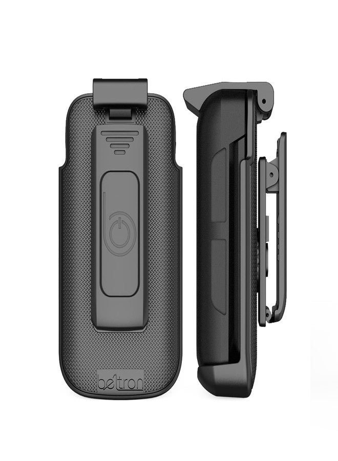 جراب BELTRON لهاتف Sonim XP3 Plus XP3900 2021 القابل للطي، جراب حامل بمشبك حزام دوار شديد التحمل لإصدار XP3900 2021 - T-Mobile/Verizon (قوة صناعية) - Image 5