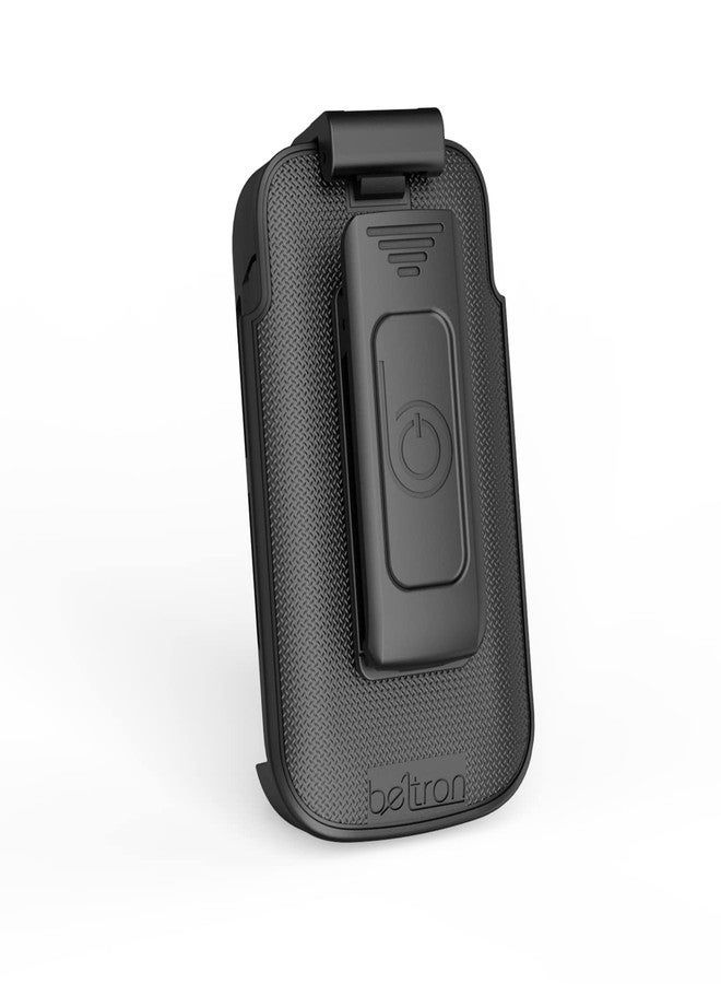 جراب BELTRON لهاتف Sonim XP3 Plus XP3900 2021 القابل للطي، جراب حامل بمشبك حزام دوار شديد التحمل لإصدار XP3900 2021 - T-Mobile/Verizon (قوة صناعية) - Image 4