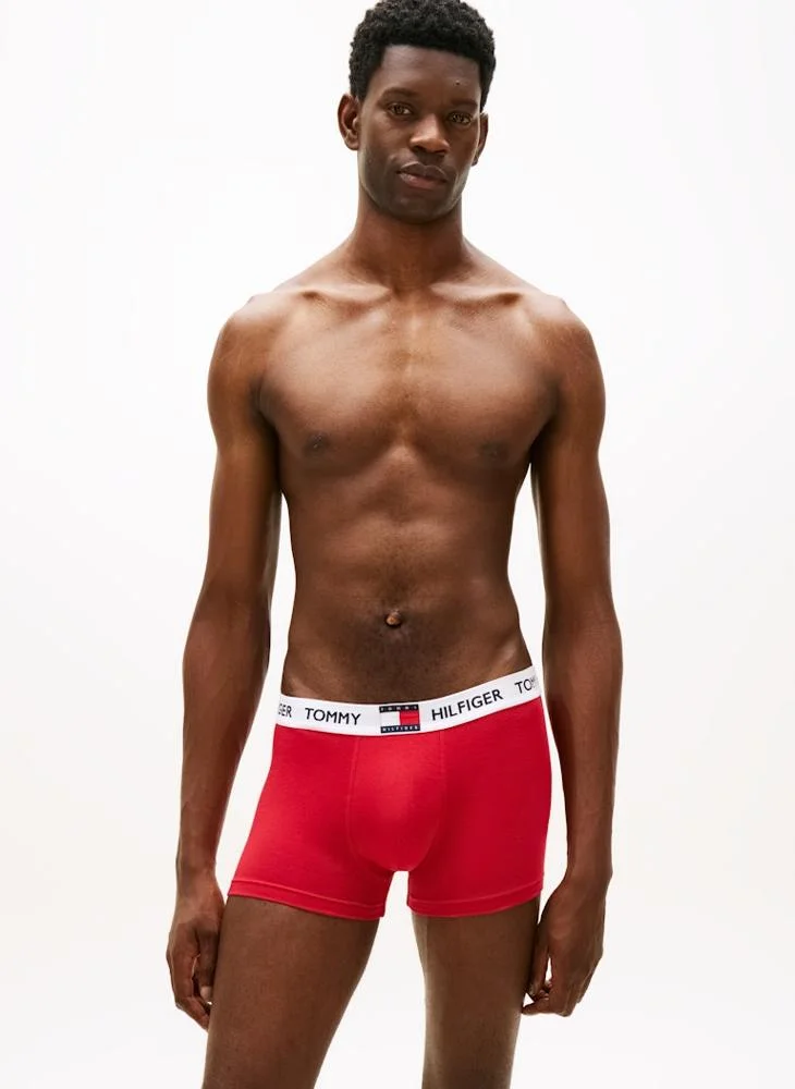 TOMMY HILFIGER 3-Pack Heritage Logo Waistband Trunks