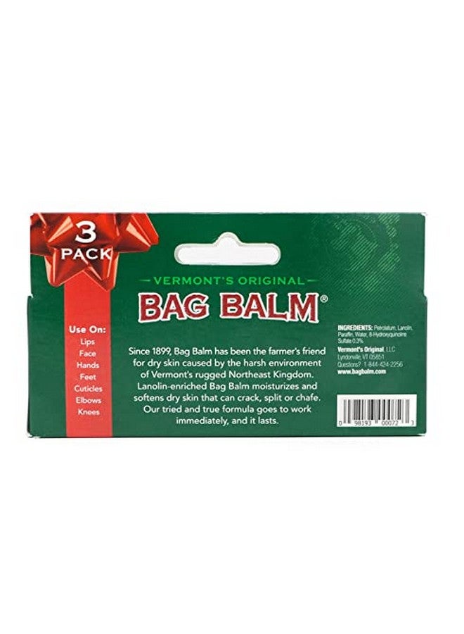 Bag Balm Skin Moisturizer Mini Tin Gift Box (Set Of 3) - Image 3
