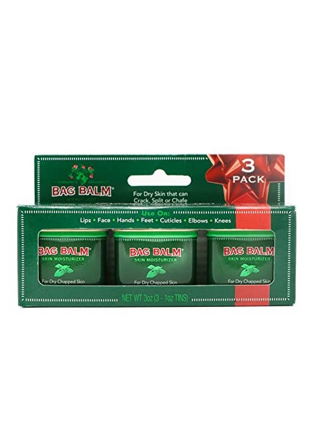 Bag Balm Skin Moisturizer Mini Tin Gift Box (Set Of 3) - Image 2