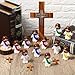 Shappy 12 Pcs Little Jesus Stress Relief Toys Jesus Love You PU Figures Bulk Pocket Stress Gifts for Adults Hide and Seek Christmas Christian Religious Easter Party Favors Sunday School Baptism Gifts - Image 4