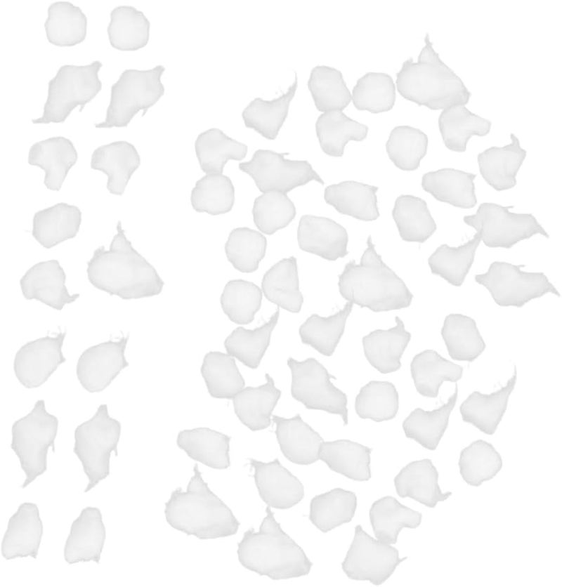 4 عبوات من كرات القطن عالية الامتصاص لإزالة طلاء الأظافر والتنظيف - Image 1