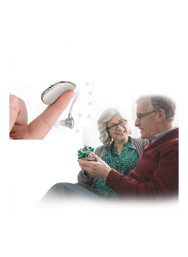 NIBEMINENT Mini Size Ear Back Type Invisible Hearing Aids Sound Amplifier 2 Modes Adjustable Blue - Image 4