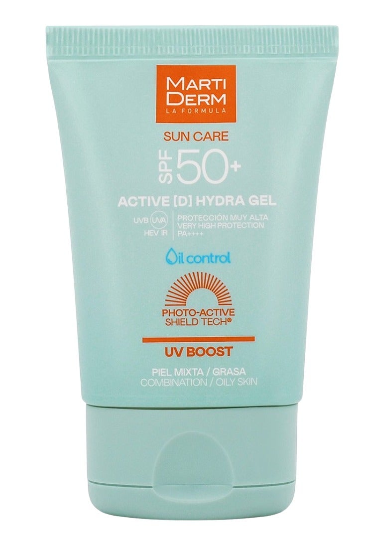 مارتيديرم صن كير أكتيف [دي] هيدرا جل واقي من الشمس بعامل حماية من الشمس 50+ 50 مل - Image 1