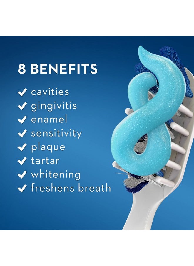 Crest Crest Pro Health Advanced Deep Clean Toothpaste, Mint, 5.1 Ounce, Pack of 3  - Image 2