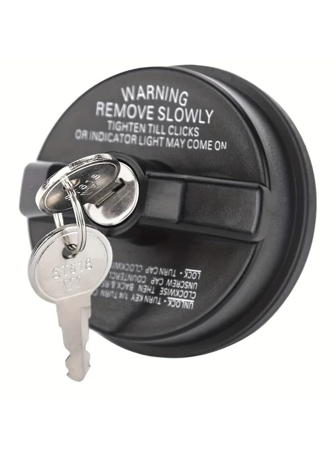 Locking Fuel Gas Cap With 2 Keys Plastic Replacement For FJ Cruiser Chevy Honda Nissan Acura Mazda GMC And More 77300 47020 10504 1 Piece - Image 2