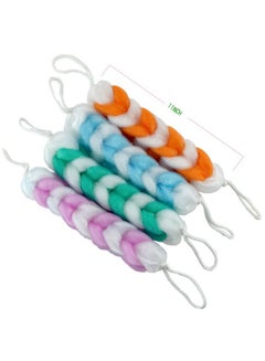 Eslite Exfoliating Loofah Back Scrubber For Showerwonderful Colors(4 Counts)  - Image 3