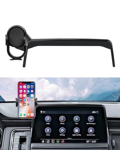 Autorder Car Phone Holder for 20212024 Chevrolet Chevy Suburban TahoeGMC Yukon Accessories Phone Mount 102Inch Screen Cell Phone Automobile Cradles HandsFree 360 Degree Rotation - Image 1