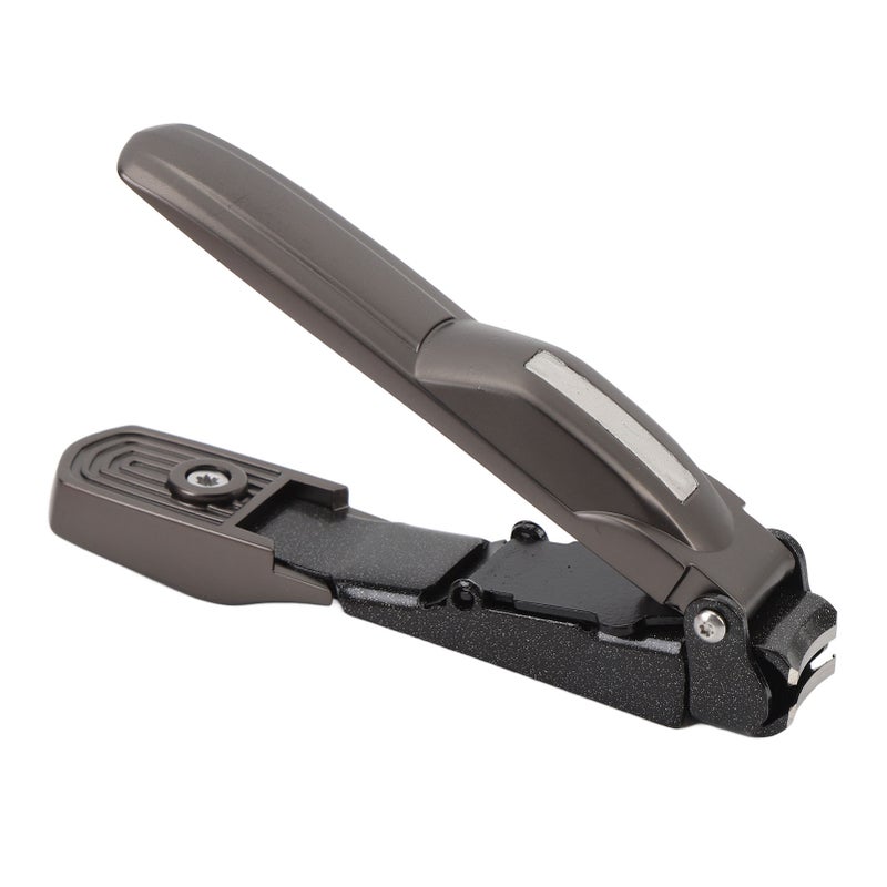 Nail Clipper with Catcher Stainless Steel Large Arc Opening Fingernail Toenail Clipper - Image 2