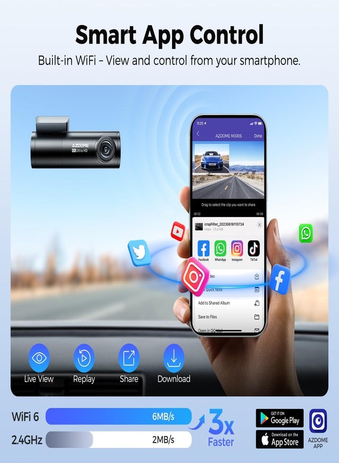 AZDOME M300S 4K Dash cam - Image 3