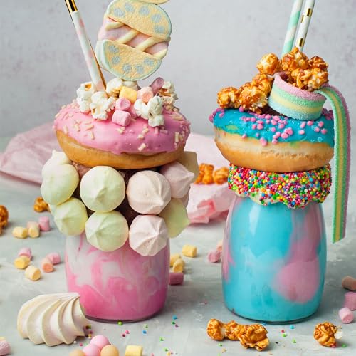 Yupik Cotton Candy Flavored Sprinkles 22 lb 352 oz Low Sugar Kosher CholesterolFree FatFree Perfect for Baking and Decorating Ice Cream Cakes Cookies Cupcakes and Donuts - Image 5