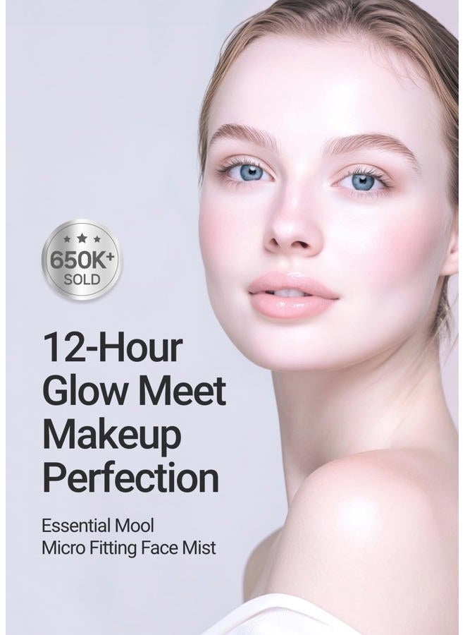 JUNG SAEM MOOL Essential Mool Micro Fitting Face Mist 4.06 Fl Oz, Ultra-Fine Hydrating Makeup Setting Spray with Thermal Spring Water, Long-Lasting Fixing Power Dewy Glow Primer, Korean Face Mist - Image 2