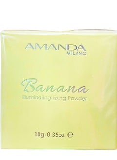 Amanda Banana Llluminating Fixing Powder Number 0-5 - 10 Gm