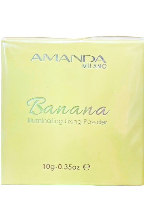 Amanda Banana Llluminating Fixing Powder Number 0-5 - 10 Gm