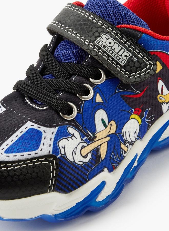 SONIC Boys Light-Up Ankle School Sneakers - Image 4