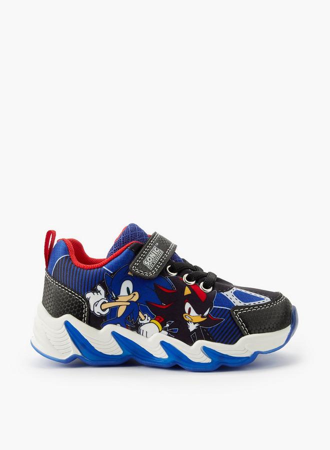 SONIC Boys Light-Up Ankle School Sneakers - Image 3