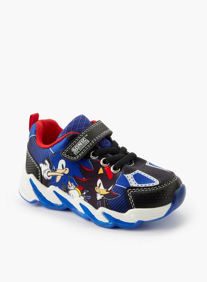 SONIC Boys Light-Up Ankle School Sneakers - Image 2