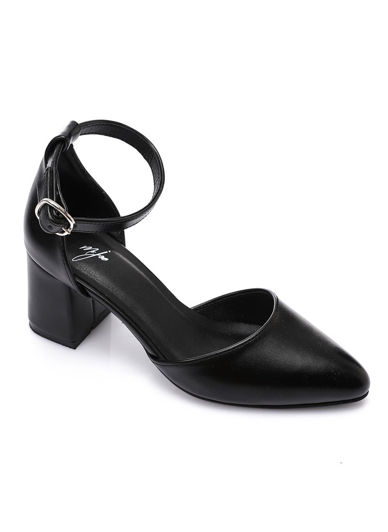 Mr.joe Mr Joe-Strapy High Heel Pumps Black-3006  - Image 1