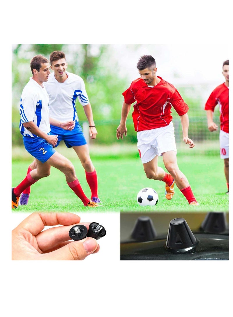 Excefore Football Studs, 12 Pcs Football Metal Studs, Replacement Safety Plastic Football Studs, Football Boots Plastic Studs, for Adults Men Boys Kids Girls Shoes (8Pcs13mm+4Pcs16mm) Black  - Image 4