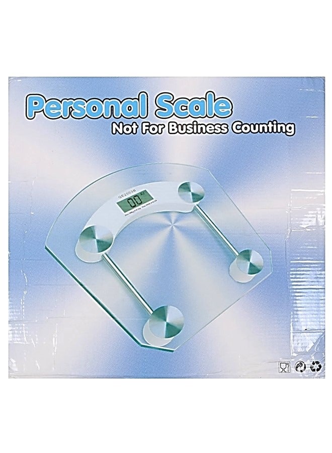 We Happy Personal Digital Weighing Scale Machine, Home Use Bathroom Weight Tool & Fitness Tracker  - Image 4