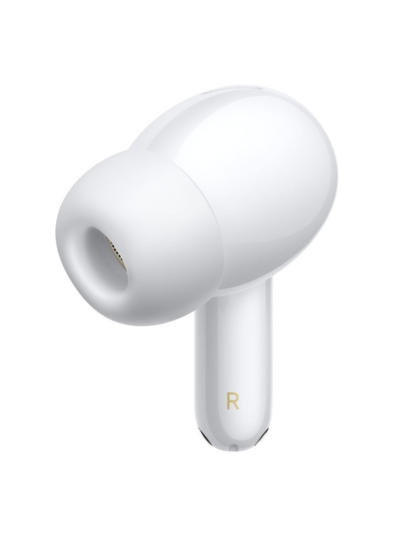 Xiaomi Redmi Buds 6 Pro Glacier White - 36h Battery Life, Triple Driver Hi-Fi Sound, 55 dB ANC, 20 ANC Levels, 3 Transparency Modes, Immersive 3D Audio, Bluetooth 5.3, Google Fast Pair, Hi-Res Audio Glacier White - Image 4