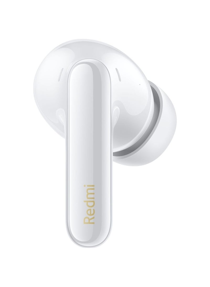 Xiaomi Redmi Buds 6 Pro Glacier White - 36h Battery Life, Triple Driver Hi-Fi Sound, 55 dB ANC, 20 ANC Levels, 3 Transparency Modes, Immersive 3D Audio, Bluetooth 5.3, Google Fast Pair, Hi-Res Audio Glacier White - Image 3