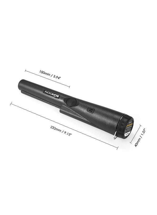 Generic - Pinpointer Metal Detector Portable Pin Pointer Treasure Hunting Tool Buzzer Vibration Automatic Tuning with Belt Holster - Image 1