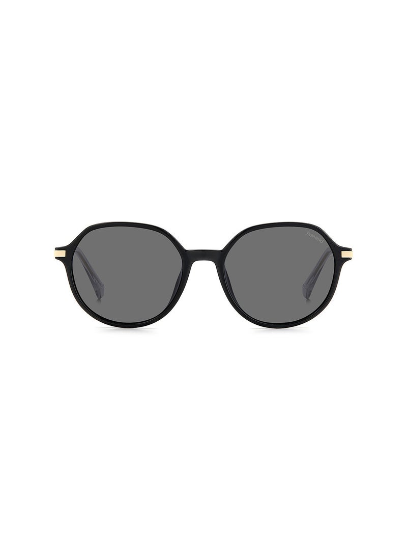Polaroid Women's UV Protection Octagonal Sunglasses - Pld 4149/G/S/X Black 55 - Lens Size: 55 Mm  - Image 3