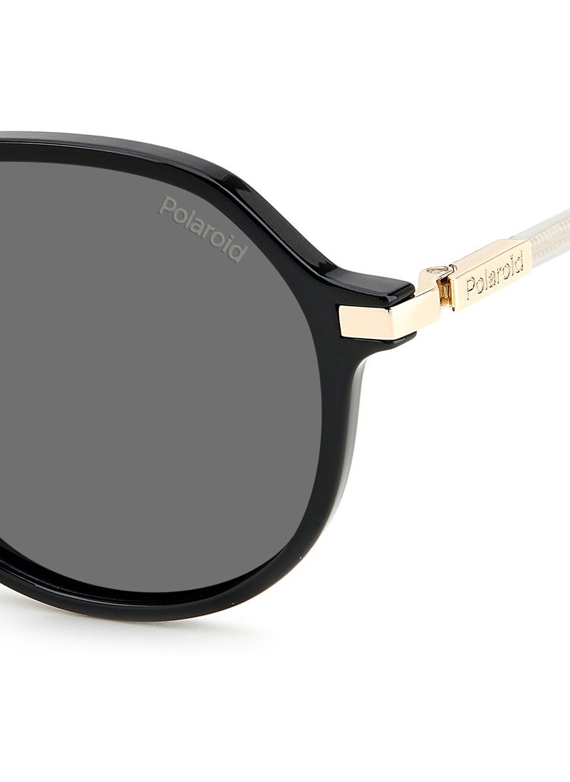 Polaroid Women's UV Protection Octagonal Sunglasses - Pld 4149/G/S/X Black 55 - Lens Size: 55 Mm  - Image 5