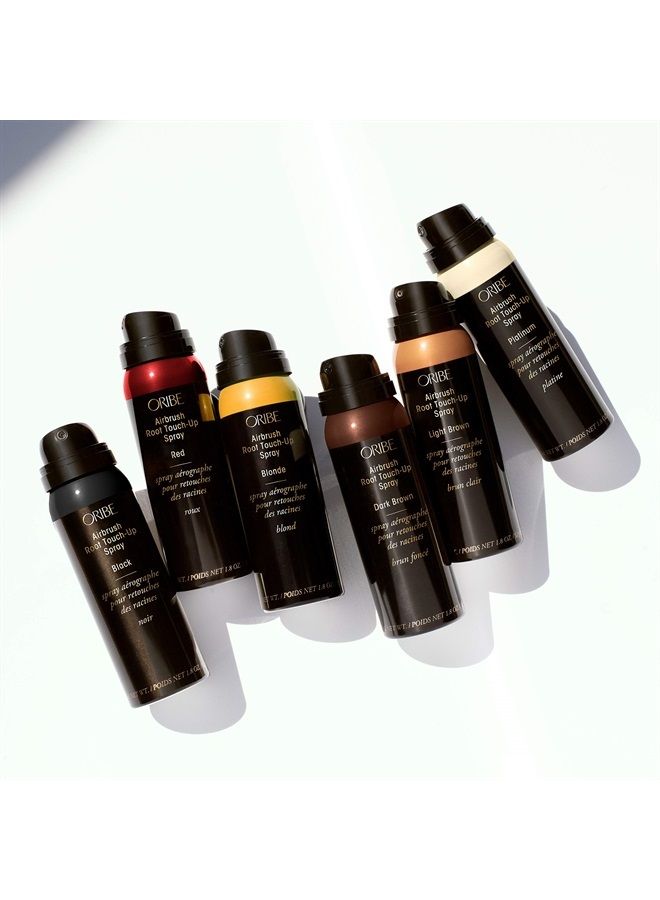 رذاذ Oribe Airbrush Root Touch Up - بني فاتح، 1.8 أونصة سائلة.