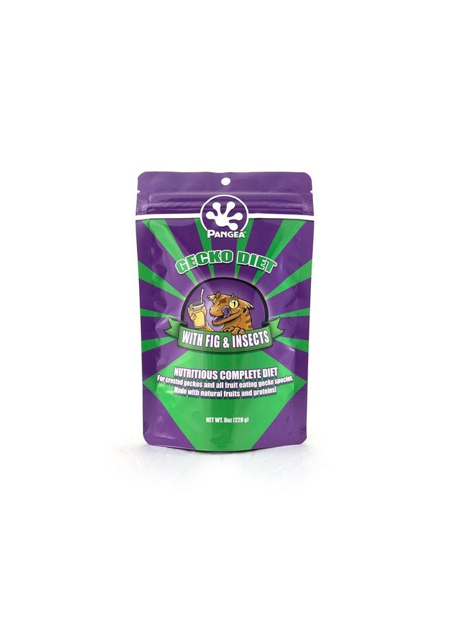 Pangea Pangea Fruit Mix Fig & Insects Crested Gecko Complete Diet 8 oz (1/2 lbs)  - Image 1