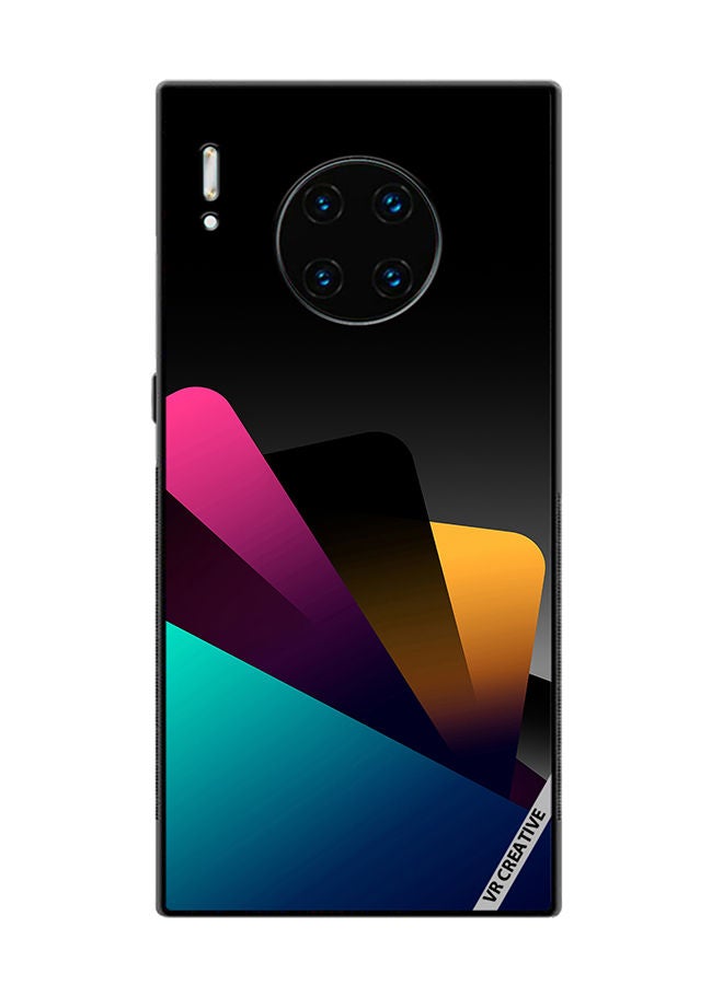 VR CREATIVE Protective Case Cover For Huawei Mate 30 Pro Colorful Layers Design Multicolour - Image 1