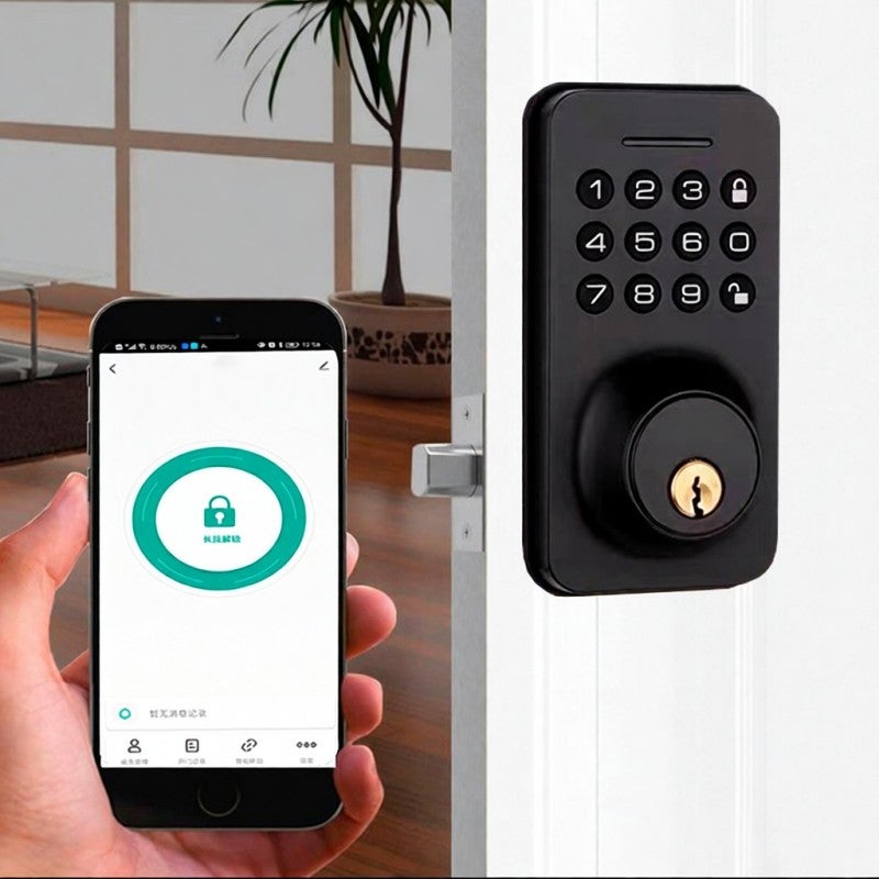 WAFU Smart Door Lock 4 Unlocked Ways tuya BT Connection APP Unlock Password Unlocking for Homes Apartments - Image 5