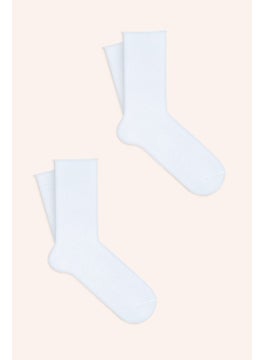 Mono Socks Cotton 2-Piece Elasticless Socks 