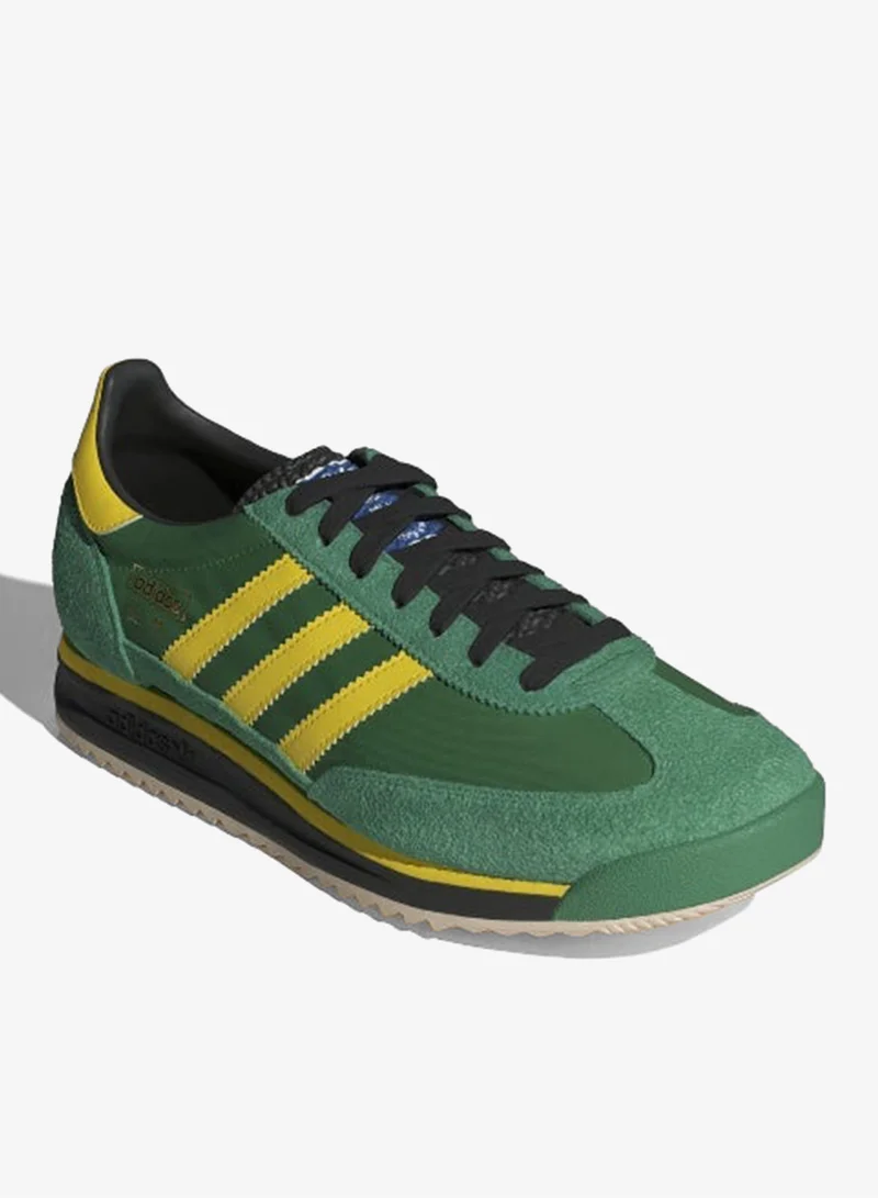 adidas Originals GREEN/YELLOW/CBLACK Sl 72 Rs Green Originals Shoes  | Best Price UAE
