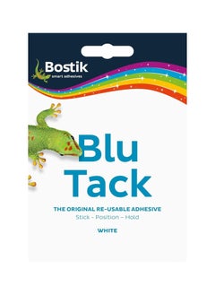 Bostik Blu Tack Multipurpose Reusable Adhesive White  - Image 2
