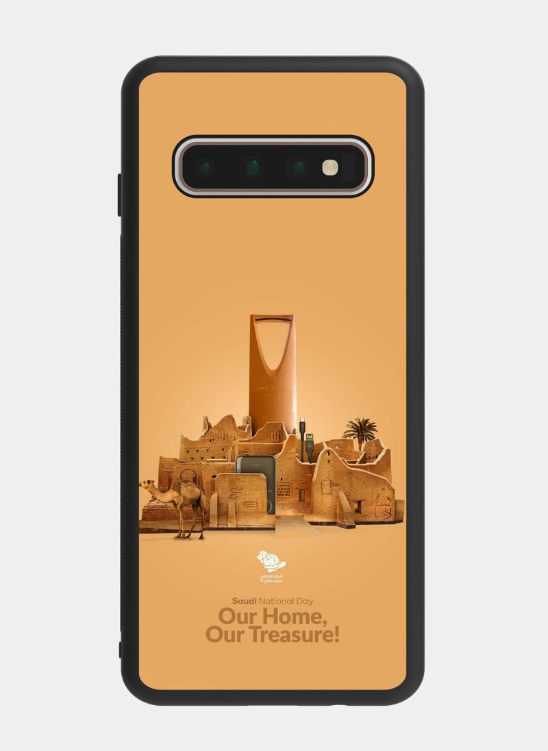 PXLAAT Samsung Galaxy S10 Plus case cover Old Saudi Arabia - Image 1