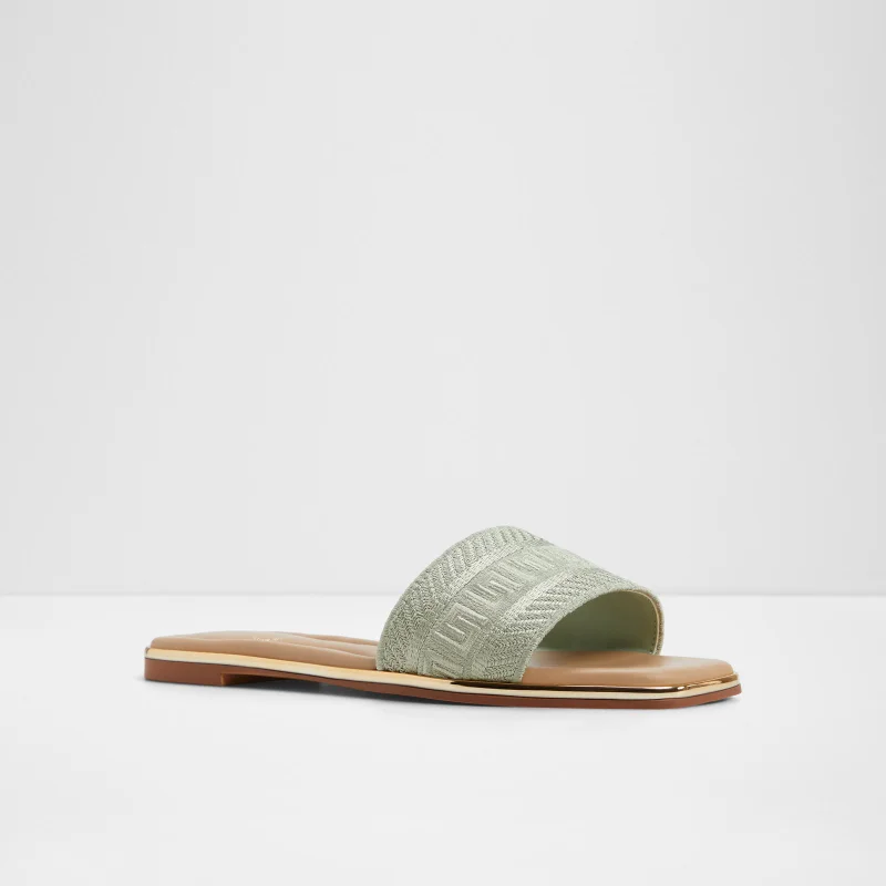 ALDO  OCEANIA Embroidered Flat Sandals for Women | Best Price UAE