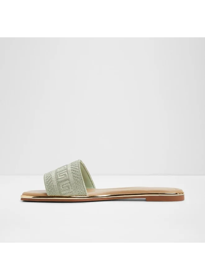 Aldo  OCEANIA Embroidered Flat Sandals for Women | Best Price UAE
